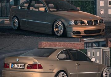 BMW 3 Series E46 version 1.0 for Euro Truck Simulator 2 (v1.46.x)