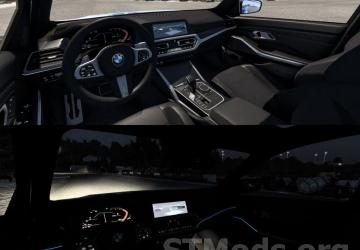 BMW 3 Series G20 version 1.1 for Euro Truck Simulator 2 (v1.54.x)