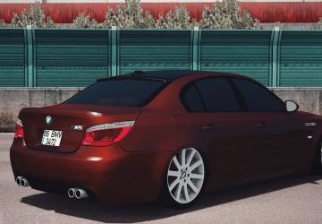 BMW 5 Series E60 version 1.1 for Euro Truck Simulator 2 (v1.37.x)