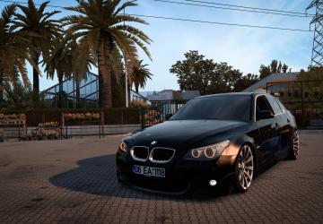 BMW 5-Series E60 M-Tech version 1.2.1 for Euro Truck Simulator 2 (v1.42.x, 1.43.x)