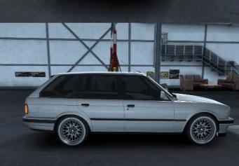 BMW E30 Touring version 1.0 for Euro Truck Simulator 2 (v1.47.x, 1.48.x)