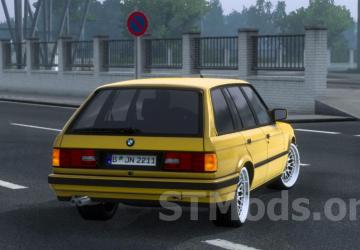 BMW E30 Touring version 1.6 for Euro Truck Simulator 2 (v1.54.x)