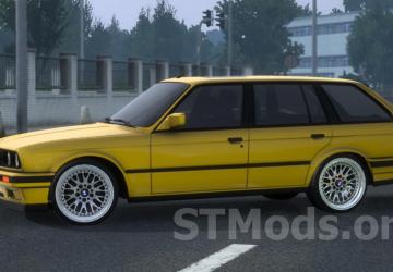 BMW E30 Touring version 1.6 for Euro Truck Simulator 2 (v1.54.x)