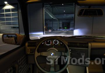 BMW E30 Touring version 1.6 for Euro Truck Simulator 2 (v1.54.x)