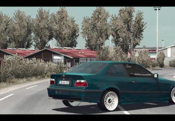 BMW E36 version 1.0 for Euro Truck Simulator 2 (v1.35.x, 1.36.x)