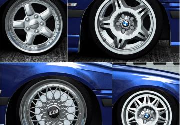 BMW E36 Sedan version 1.2.1 for Euro Truck Simulator 2 (v1.43.x)