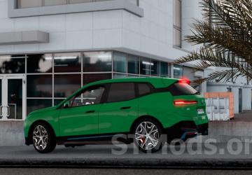 BMW IX M60 2023 version 1.6 for Euro Truck Simulator 2 (v1.54.x)