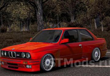 BMW M3 E30 version 1.4 for Euro Truck Simulator 2 (v1.47.x)