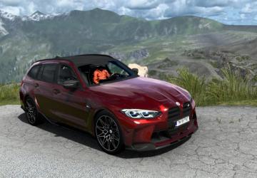 BMW M3 G80 Touring 2023 version 1.1 for Euro Truck Simulator 2 (v1.49.x)