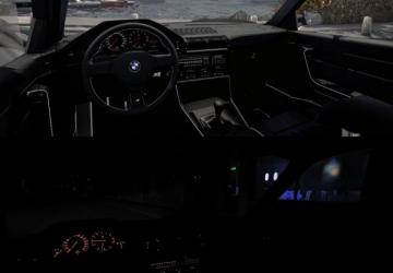 BMW M5 E34 version 2.2 for Euro Truck Simulator 2 (v1.46.x)