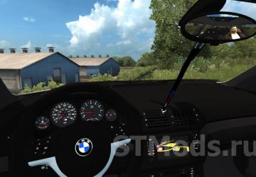 BMW M5 E39 version 4.2.1 for Euro Truck Simulator 2 (v1.46.x, 1.47.x)