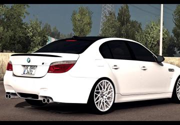 BMW M5 E60 version 1.0 for Euro Truck Simulator 2 (v1.35.x, 1.36.x)