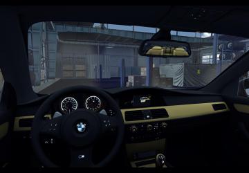 BMW M5 E60 version 1.0 for Euro Truck Simulator 2 (v1.35.x, 1.36.x)