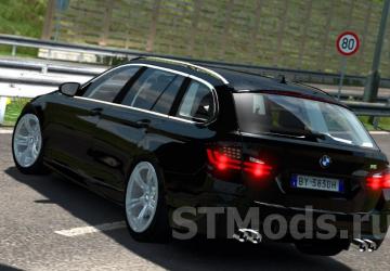 BMW M5 Touring version 2.0.1 for Euro Truck Simulator 2 (v1.46.x, 1.47.x)