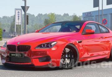 BMW M6 F13 version 3.5 for Euro Truck Simulator 2 (v1.47.x)