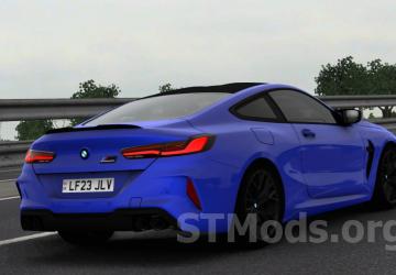 BMW M8 F92 version 1.5 for Euro Truck Simulator 2 (v1.54.x)