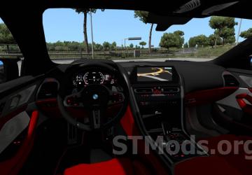 BMW M8 F92 version 1.5 for Euro Truck Simulator 2 (v1.54.x)