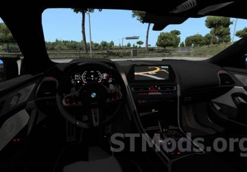 BMW M8 F92 version 1.5 for Euro Truck Simulator 2 (v1.54.x)