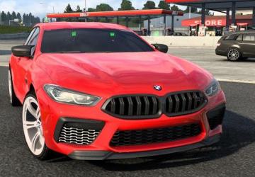 BMW M8 G16 2022 version 1.0 for Euro Truck Simulator 2 (v1.47.x)