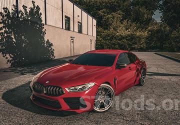 BMW M8 G16 2022 version 1.2.1 for Euro Truck Simulator 2 (v1.49.x)