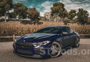 BMW M8 G16 2022 version 1.2.1 for Euro Truck Simulator 2 (v1.49.x)