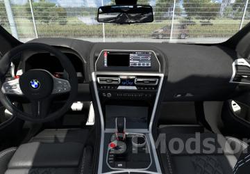 BMW M8 G16 2022 version 1.2.1 for Euro Truck Simulator 2 (v1.49.x)