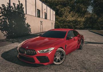 BMW M8 G16 2022 version 1.2 for Euro Truck Simulator 2 (v1.49.x)