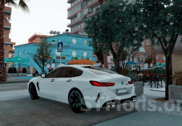 BMW M8 G16 2022 version 2.0 for Euro Truck Simulator 2 (v1.54.x)