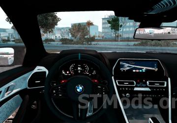 BMW M8 G16 2022 version 2.0 for Euro Truck Simulator 2 (v1.54.x)