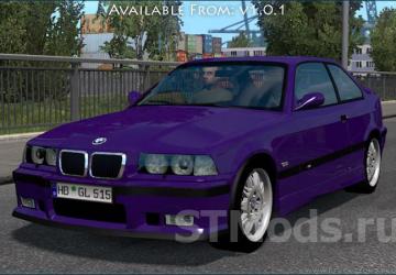 BMW Traffic Pack version 1.6.1 for Euro Truck Simulator 2 (v1.48.x)