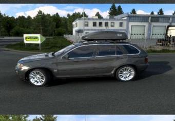 BMW X5 E53 version 1.0 for Euro Truck Simulator 2 (v1.47.x)