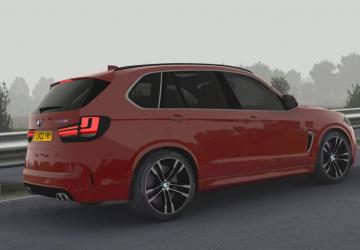 BMW X5M 2016 version 2.1 for Euro Truck Simulator 2 (v1.46.x, 1.47.x)