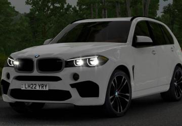 BMW X5M 2016 version 2.1 for Euro Truck Simulator 2 (v1.46.x, 1.47.x)