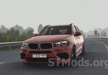 BMW X5M 2016 version 2.2 for Euro Truck Simulator 2 (v1.48.x)