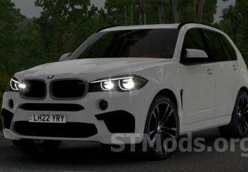 BMW X5M 2016 version 2.2 for Euro Truck Simulator 2 (v1.48.x)