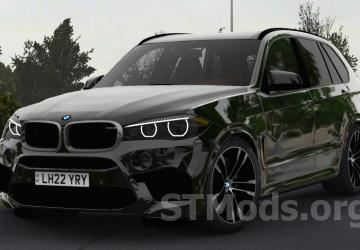 BMW X5M 2016 version 2.3 for Euro Truck Simulator 2 (v1.49.x)