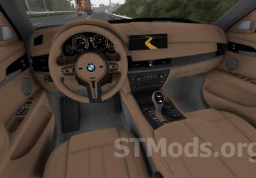 BMW X5M 2016 version 2.3 for Euro Truck Simulator 2 (v1.49.x)