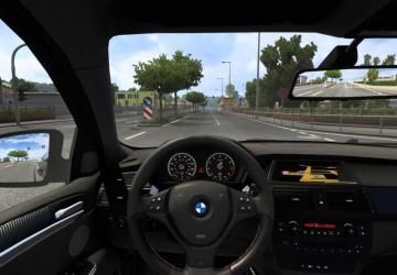 BMW X6M E71 2010 version 1.0 for Euro Truck Simulator 2 (v1.48.x)