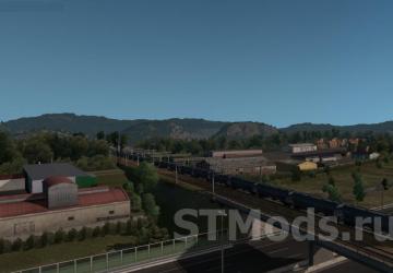 Longer Freight Trains in Europe version 1.5.5 for Euro Truck Simulator 2 (v1.48.x)