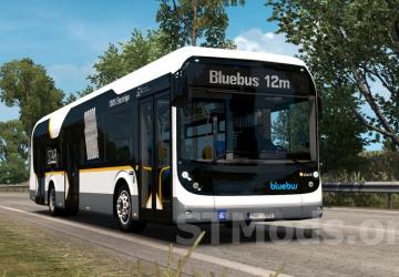 Bollore Bluebus SE version 1.0.13.48 for Euro Truck Simulator 2 (v1.48.x)