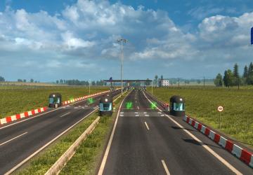 Border improvements pack version 1.2.1 for Euro Truck Simulator 2 (v1.35.x, 1.36.x)
