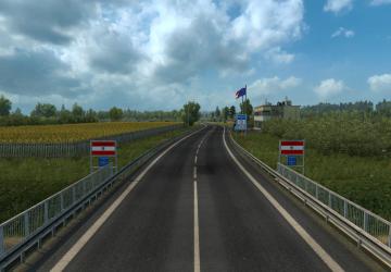 Border improvements pack version 1.2.1 for Euro Truck Simulator 2 (v1.35.x, 1.36.x)