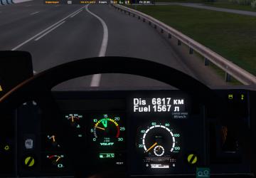 Onboard Computer for MKZT-VOLAT version 1.1 for Euro Truck Simulator 2 (v1.41.x, 1.42.x)