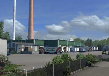 Bourges Map Addon version 1.0.2 for Euro Truck Simulator 2 (v1.48.x)
