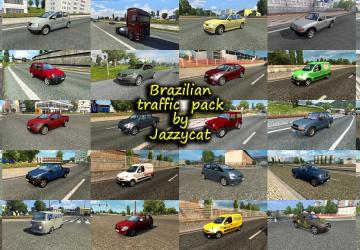 Brazilian Traffic Pack version 3.9 for Euro Truck Simulator 2 (v1.43.x)