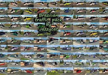 Brazilian Traffic Pack version 5.2.1 for Euro Truck Simulator 2 (v1.48.x)