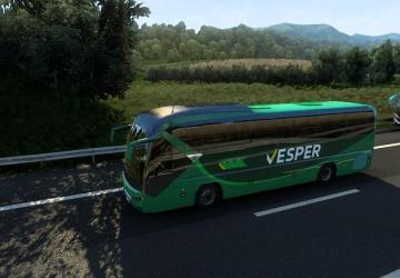 Brazilian Bus Ai Traffic version 1.0 for Euro Truck Simulator 2 (v1.47.x)