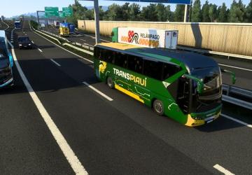 Brazilian Bus Ai Traffic version 1.0 for Euro Truck Simulator 2 (v1.47.x)