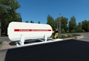 BRSM Nafta Gas Station version 0.5 for Euro Truck Simulator 2 (v1.45)
