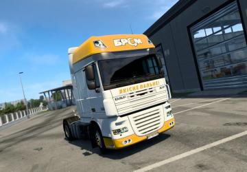 BRSM TurbotaPRO Trailer Skin version 1.3.1 for Euro Truck Simulator 2 (v1.45)